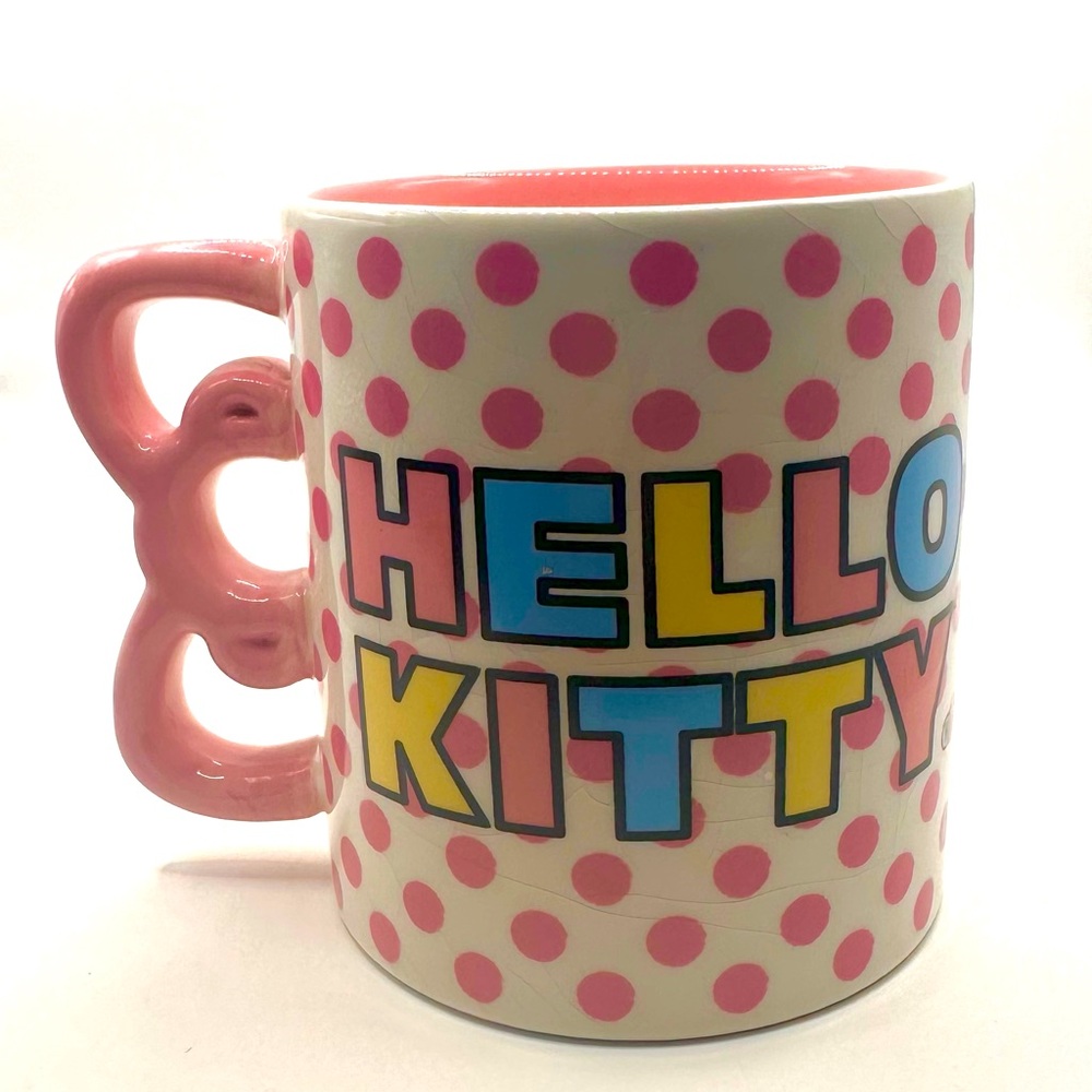 Very Cute Hello Kitty Large Mug, Multicolored, NWOT, New Condition, Never Used